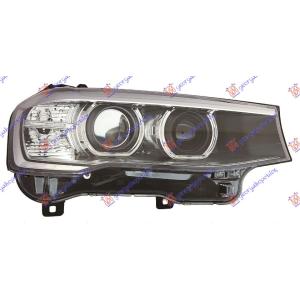 FAR Bi-XENON SA LED DNEVNIM SVET. (DEPO) Desna str. BMW X3 (F25) (2014-2017) (OEM: 63117401132)