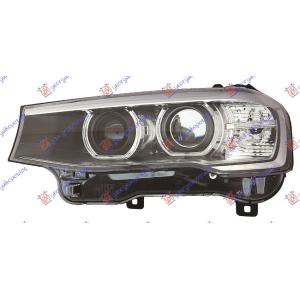 FAR Bi-XENON SA LED DNEVNIM SVET. (DEPO) Leva str. BMW X3 (F25) (2014-2017) (OEM: 63117401131)