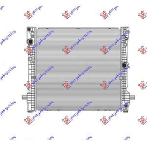 HLADNJAK MOTORA 3.0 BENZIN - 2.0/3.0 DIZEL (615x588) BMW X3 (G01) (2021-) (OEM: 17118642742, 17119797807)