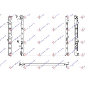 HLADNJAK MOTORA DODATNI 3.0 BENZIN / 2.0 DIZEL (615x564x26) BMW X3 (G01) (2021-) (OEM: 17118642747, 17119468695)
