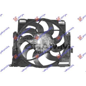 VENTILATOR KOMPLET 1.5 BENZIN (495mm) BMW SERIES 3 (F30/F31) SDN/S.W. (2014-2018) (OEM: 17427640513, 17427640651)