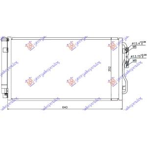 HLADNJAK KLIME BENZIN DIZEL (600x340x16) BMW SERIES 3 (F34) GT (2012-) (OEM: 64506804722, 64509288940)