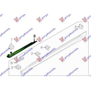NOSAC AMBIJENTALNOG OSVETLJENJA NA SAJTNI Desna str. BMW SERIES 3 (G20/G21) SDN/S.W. (2022-) (OEM: 63177946654)