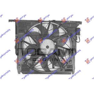 VENTILATOR 4.4 BENZIN 2.0-3.0 DIZEL 480mm 3PIN BMW SERIES 6 (F13/12/06) COUPE/CABRIO (2011-2015) (OEM: 17414578976, 17427806017, 17428509743)