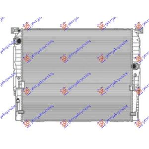 HLADNJAK MOTORA 2.0-3.0 BENZIN (630x536) BMW SERIES 6 (G32) GR. TOURISMO (2017-2020) (OEM: 17118650745, 17118686026, 17118743664)