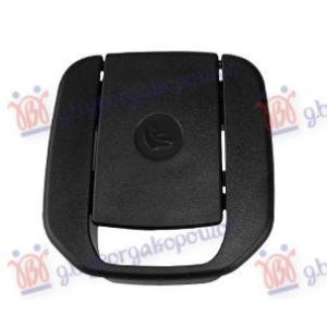 POKLOPAC ISOFIX SISTEMA CRNI BMW SERIES 2 (F22/23) COUPE/CABRIO (2014-2019) (OEM: 52207319686)