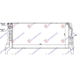 HLADNJAK 2.0 BENZIN MANUAL-AUTOMATIK (COOPER S) (KOYO) BMW SERIES 2 (F45/F46) ACTIVE/GRAN TOURER (2014-2017) (OEM: 17117617635)