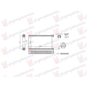 GREJAC KABINE 1.6/2.0/3.0 ZA SVE MODELE (MAN/AUTO) (230x134) (NISSENS) BMW SERIES 2 COUPE 2021- (G42/G87) (OEM: 64116993715)