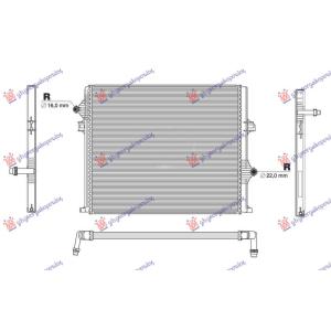 HLADNJAK MOTORA DODATNI 2.0/3.0 BENZIN (567x478x26) BMW SERIES 4 (F32/36/33/) COUPE/GRAN COUPE/CAB 14 (OEM: 17118482625, 17118625430, 17118741830)