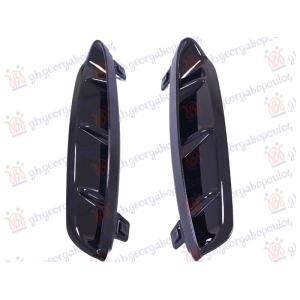 LAJSNA ZADNJEG BRANIKA CRNA (SET) (M-SPORT) BMW SERIES 4 COUPE 2020- (G22) (OEM: 51129854826)