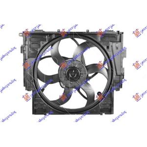 VENTILATOR 2.0 BENZIN (485mm) (600W) (3 PIN) BMW SERIES 5 (F10/11) (2010-2013) (OEM: 17417618786, 17417618787, 17418617102)