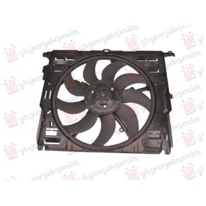 VENTILATOR 3.0/4.7 BENZIN/HIBRID -3.0 DIZEL (495mm) (850W) BMW SERIES 5 (F10/F11) (2010-2013) (OEM: 17427599494, 17427647652, 17427807320)