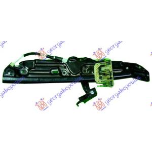 PODIZAC ZADNJEG PROZORA ELEKTRICNI BEZ MOTORA Leva str. BMW SERIES 5 (F10/11) (2010-2013) (OEM: 51357182613)