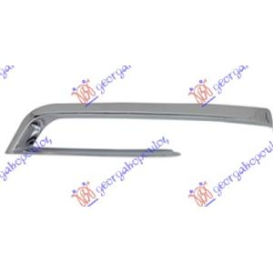 LAJSNA PVC MASKE PREDNJEG BRANIKA (LUX) HROM Leva str. BMW SERIES 5 (F10/11) (2013-2016) (OEM: 51117331721)