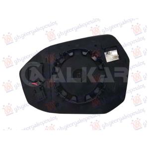 STAKLO RETROVIZORA SA GREJACEM (MRTAV UGAO) (4 PIN) (ASFERICNO) Desna str. BMW SERIES 5 (G60/61) (2024-) (OEM: 51169451953)