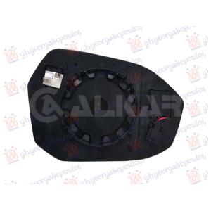 STAKLO RETROVIZORA SA GREJACEM (MRTAV UGAO) (4 PIN) (ASFERICNO) Leva str. BMW SERIES 5 (G60/61) (2024-) (OEM: 51165A24388)