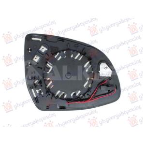 STAKLO RETROVIZORA SA GREJACEM (ASFERICNO STAKLO) Leva str. BMW X6 (G06) (2019-2023) (OEM: 51169491785)