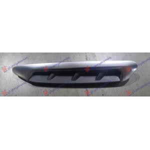 LAJSNA PREDNJEG BLATOBRANA CRNA (SA SREBRNOM) Leva str. BMW X4 (G02) (2022-) (OEM: 51137418605)