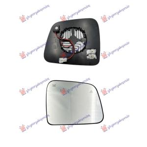 STAKLO RETROVIZORA SA GREJACEM (MRTAV UGAO) (KONVEKSNO) Desna str. JEEP GRAND CHEROKEE (2017-2021) (OEM: 68082634AB, 68082634AB-PFM, 68082634ABPFM)