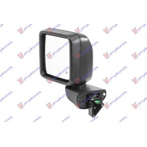 RETROVIZOR ELEKTRICNI SA GREJACEM (MRTAV UGAO) Leva str. JEEP WRANGLER (2018-) (OEM: 68281893AE)