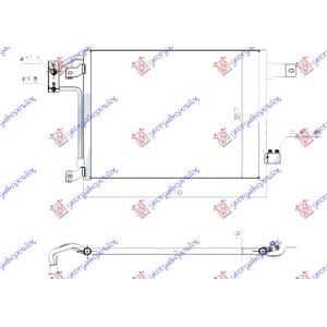 HLADNJAK KLIME 3.6-3.8BEN 2.8DIZ MAN -12 JEEP WRANGLER 2/4D (2007-2018) (OEM: 55056726AA)