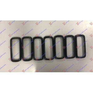 LAJSNA PVC MASKE CRNA ( SET 7 DELOVA ) JEEP RENEGADE (2014-2018) (OEM: 735628838)