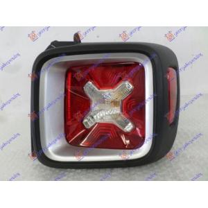 STOP LAMPA (SREBRNI OKVIR) Desna str. JEEP RENEGADE (2014-2018) (OEM: 51964233)