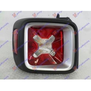 STOP LAMPA (SREBRNI OKVIR) Leva str. JEEP RENEGADE (2014-2018) (OEM: 51964234)