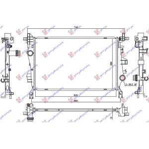 HLADNJAK 1.4 T.BENZIN/1.3-1.6 MJTD DIZEL JEEP RENEGADE (2014-2018) (OEM: 52009105)