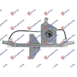 PODIZAC ZADNJEG PROZORA ELEKTRICNI 5 VRATA (BEZ MOTORA) (A KVALITET) Desna str. CITROEN C3 (2010-2013) (OEM: 9224G3, 9802619280)