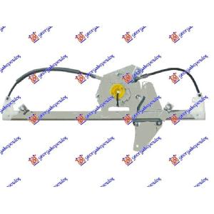 PODIZAC PREDNJEG PROZORA ELEKTRICNI 5 VRATA (BEZ MOTORA) A KVALITET Desna str. CITROEN C3 (2016-) (OEM: 9673153180)