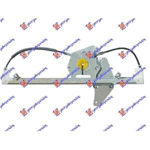 PODIZAC PREDNJEG PROZORA ELEKTRICNI 5 VRATA (BEZ MOTORA) Leva str. CITROEN C3 (2016-) (OEM: 9673153280)