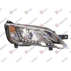 FAR ELEKTRICNI SA LED DNEVNIM SVETLOM (DEPO) Desna str. CITROEN e JUMPER (2020-) (OEM: 1374293080, 1612041080)