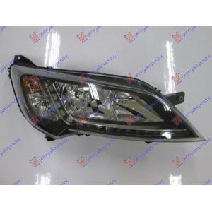 FAR ELEKTRICNI CRNI SA LED DNEVNIM SVETLOM (TYC) Desna str. CITROEN e JUMPER (2020-) (OEM: 1612040680)