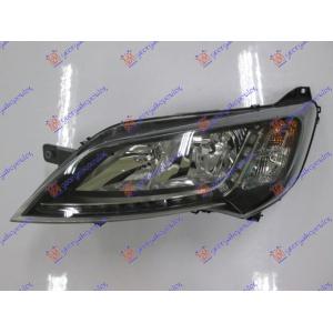 FAR ELEKTRICNI CRNI SA LED DNEVNIM SVETLOM (TYC) Leva str. CITROEN e JUMPER (2020-) (OEM: 1612041480)