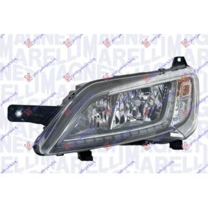 FAR ELEKTRICNI SA LED DNEVNIM SVETLOM (MARELLI) Leva str. CITROEN e JUMPER (2020-2023) (OEM: 1374297080, 1612041880)