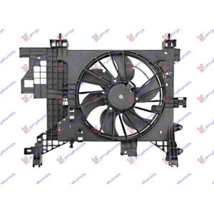 VENTILATOR 1.5 DIZEL (385mm) (2+2 PIN) DACIA DUSTER (2010-2017) (OEM: 214816758R, 214819914R)