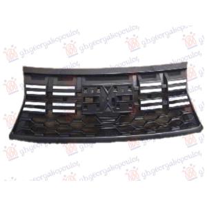 PVC MASKA CRNA (BELE LAJSNE) (NOVI ZNAK) DACIA DUSTER II 2022-2024 (HM) (OEM: 622542302R, 622547433R)