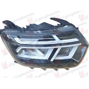 FAR LED (H1/LED) (BELI OKVIR) (NOVI ZNAK NA MASCI) Desna str. DACIA DUSTER II 2022-2024 (HM) (OEM: 260106194R)