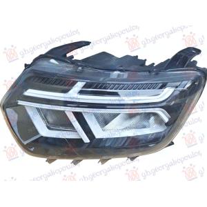FAR LED (H1/LED) (BELI OKVIR) (NOVI ZNAK NA MASCI) Leva str. DACIA DUSTER II 2022-2024 (HM) (OEM: 260602465R)