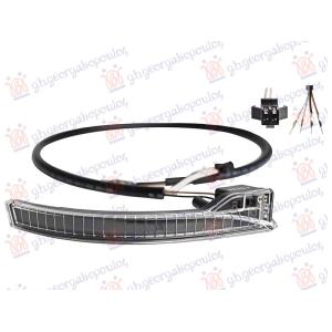 MIGAVAC U MEHANICKOM RETROVIZORU LED (4 PIN) Desna str. DACIA SPRING (2021-) (OEM: 261607753R)