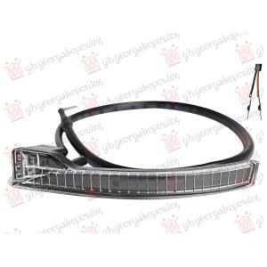 MIGAVAC U MEHANICKOM RETROVIZORU LED (2 PIN) Leva str. DACIA SPRING (2021-) (OEM: 261651153R)