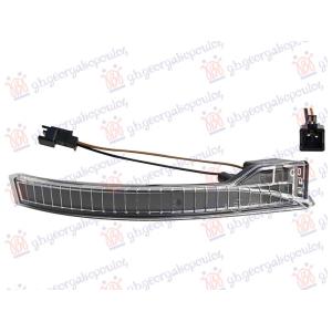 MIGAVAC U ELEKTRICNOM RETROVIZORU LED (2 PIN) Desna str. DACIA SPRING (2021-) (OEM: 261603821R)