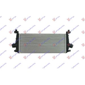 HLADNJAK INTERCOOLERA 1.4i-16V TURBO M/T (665x285) CHEVROLET CRUZE (2013-) (OEM: 1302216, 13330387)