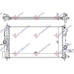 HLADNJAK MOTORA 1.7-2.0 DIZEL (68x39.5) CHEVROLET CRUZE (2013-) (OEM: 1300298, 13267662, 13336887)