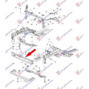 SINA PREDNJEG BRANIKA CHEVROLET TRAX (2013-) (OEM: 1405150, 25975707, 42421796)