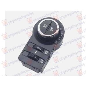 PREKIDAC ZA FAROVE (AUTO) (SA MAGLENKAMA) (SA REGULATORIMA) (9 PIN) CHEVROLET ORLANDO (2011-) (OEM: 13301752)