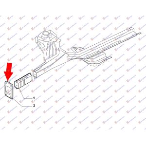 KRAJ SASIJE VERTIKALAN Leva str. FIAT PUNTO EVO (2009-2012) (OEM: 51885637)