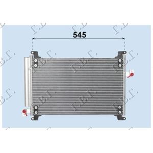 HLADNJAK KLIME 1.6 16V (53.5x34x1.6) FIAT MULTIPLA (2004-2010) (OEM: 51751384)