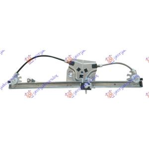 PODIZAC PREDNJEG PROZORA ELEKTRICNI BEZ MOTORA Leva str. FIAT 500 L (2012-2017) (OEM: 51884234, 51957504, 52054565)